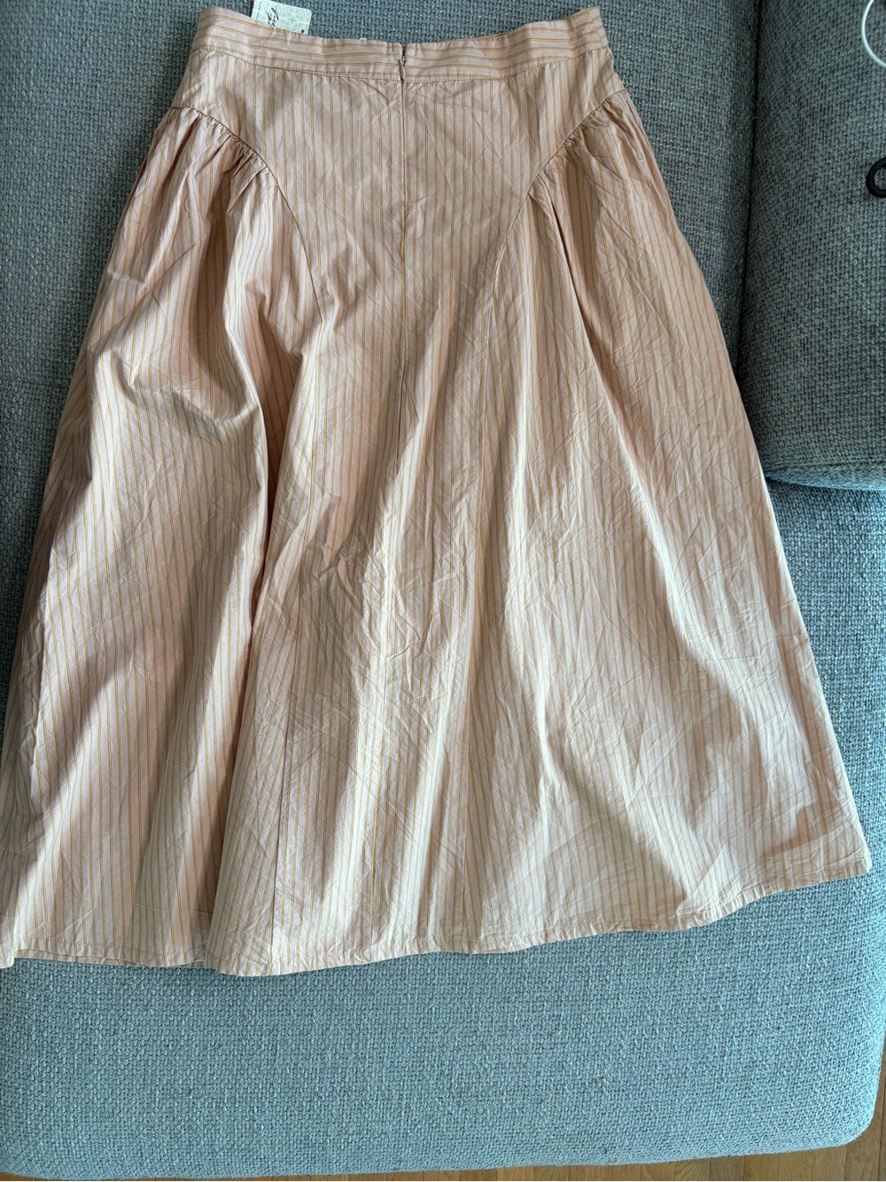 Free People Katia Printed Maxi Skirt Beach Combo Size 8 Brand New With Tags - Picture 7 of 14